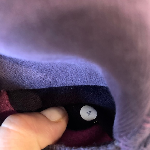 Lululemon Special Edition, dip dye purple/pink, women’s size 4 scuba hoodie - Picture 5 of 7